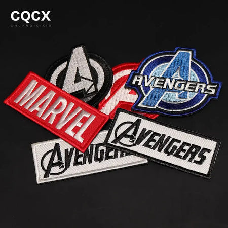 Marvel Embroidered Backpack Badges