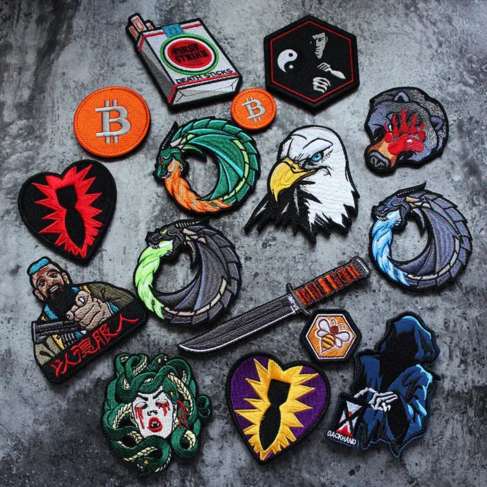 3D Embroidery Custom Patches