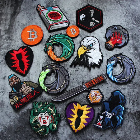 3D Embroidery Custom Patches